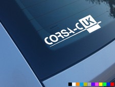 VAUXHALL CORSA C UK FORUM STICKERS SRI IRMSCHER FUNNY WEBSITE DECALS