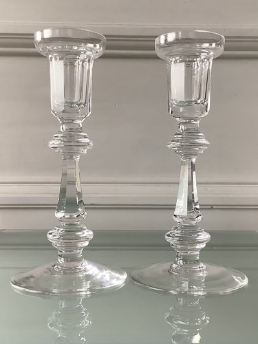 Pair waterford cut glass - waterford,