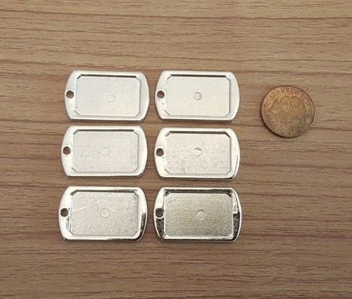Silver trays dolls house - 6,