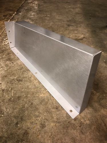 Seat box end - repair, panel