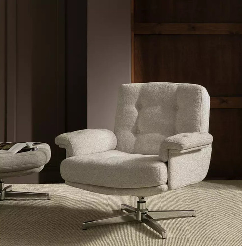Dawson fabric swivel - fabric, chair