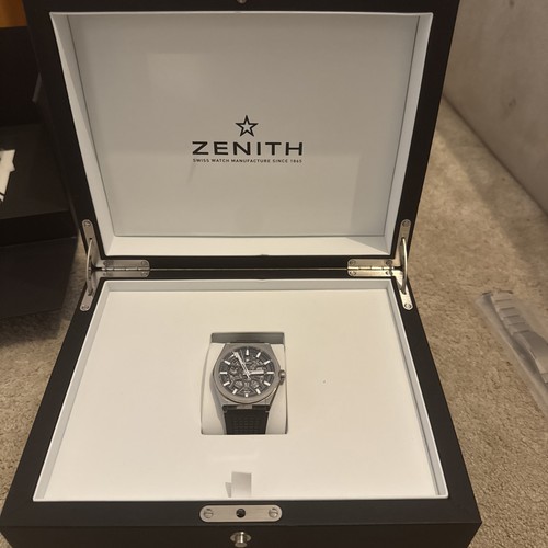Zenith defy skeleton blue - defy,