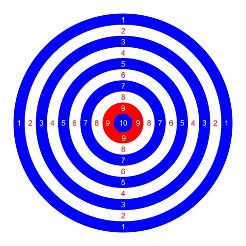 100 targets airgun rifle - 100,