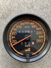 Speedometer, Tachometer, Compteur De Vitesse, Renault Alpine A310 V6 S, Pack GT