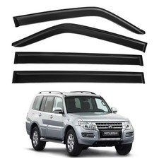 BLACK WIND DEFLECTORS DOOR