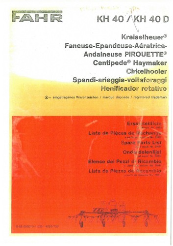 Fahr tedder rake centipede - fahr,