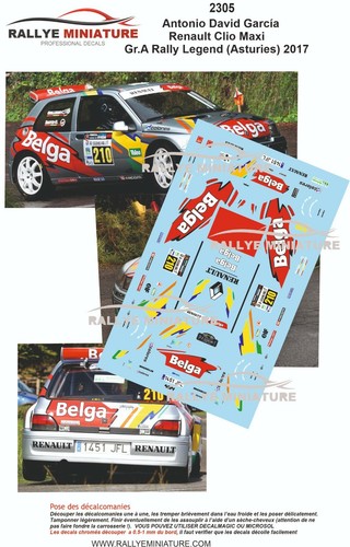 Decals ref 2305 - ref,