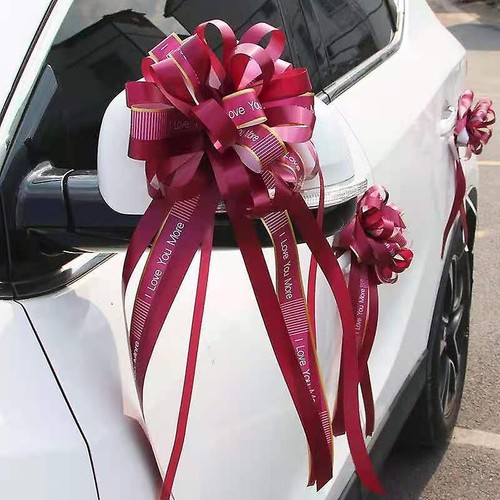Wedding car ribbon - ribbon, and