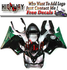 Black Green Flame Injection Fairing Kits For HOUDA CBR600 F4i 01 02 03 Bodyworks