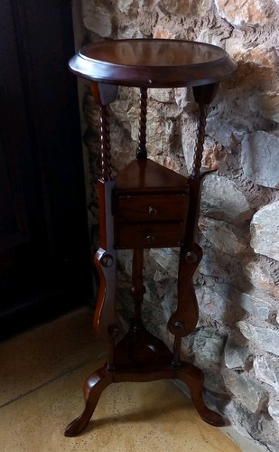 Vintage mahogany jardinière - mahogany,