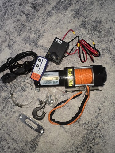 12v electric winch 3500lb - 12v,