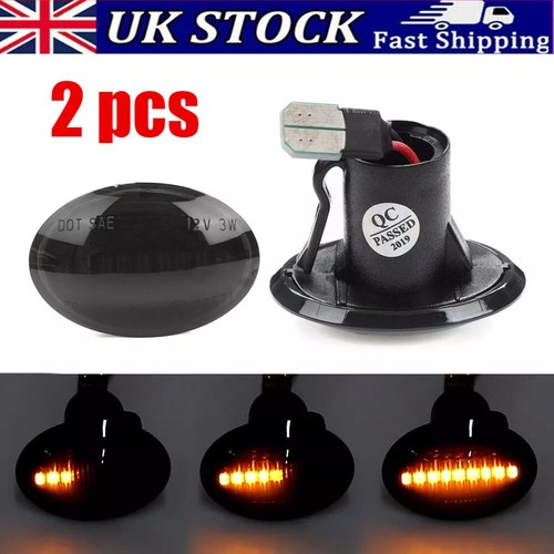 Smoked led indicator side - led,