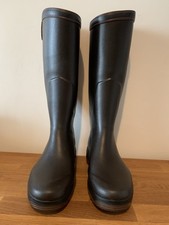 Aigle Leather Lined Wellies