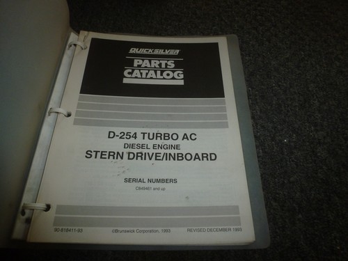 1993 quicksilver d254 - quicksilver, turbo