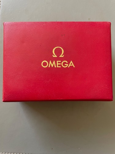 Genuine omega watch box red - genuine,