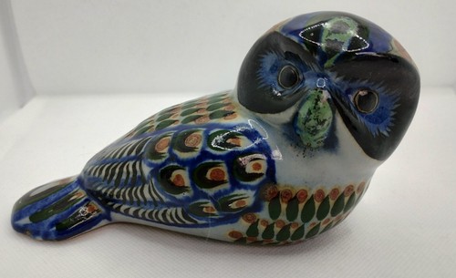 Owl mexico pottery - pottery, handpainted