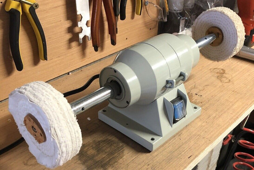 Metal polishing machine bench - machine,