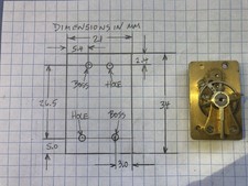 Platform Escapement For  Clock