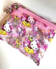 Handmade cute Hello Kitty vinyl bubble Coin Purse, keyring, keychain, bag charm