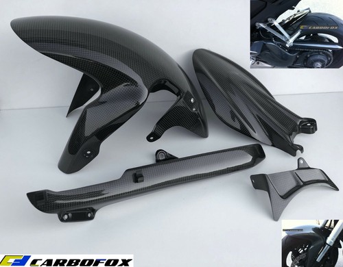 Carbon front fender rear - front, +rear