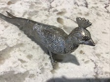 Vintage Silver Plated Pheasant