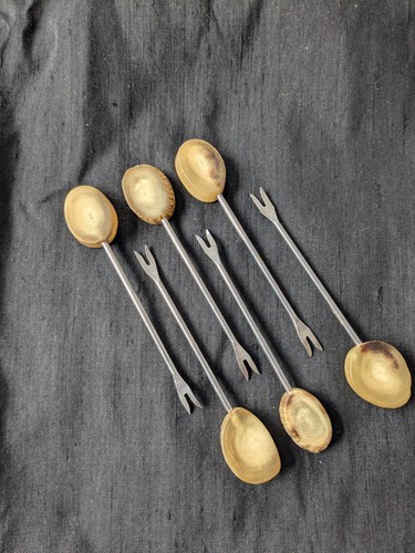 Vintage escargot forks - forks, with