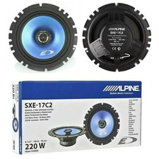 Alpine SXE-17C2 - 17CM 6.5" Inch 440 Watts 2 Way Blue Cone Door Car Speakers