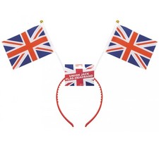 Union Jack Flag Head Bopper, Fancy Dress, New With Tags