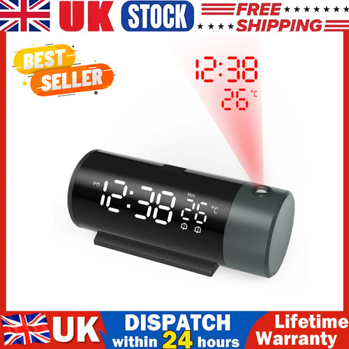 Projection digital alarm clock - projection,