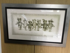 SUE WILLIS SIGNED BEAR PRINT