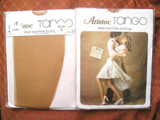ARISTOC VINTAGE TANGO SHEER SEAMFREE 100% NYLON STOCKINGS ALURE 26cm 10 SEALED
