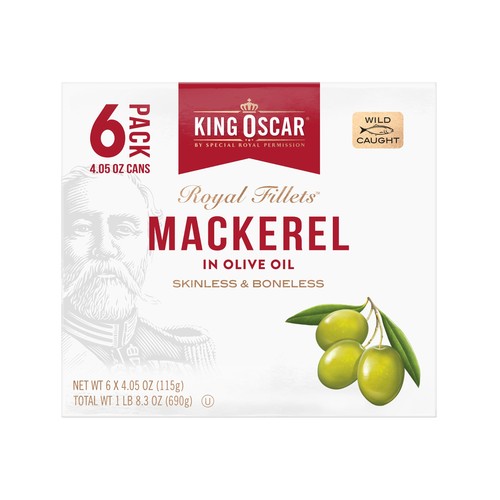 King oscar mackerel olive - mackerel,