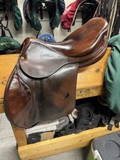 Bruno Delgrange Saddle Brown 17.5 M MW Like Butet Devoucoux Voltaire Antares CWD