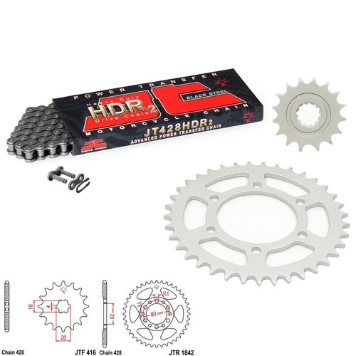 Dt125 chain and - dt125, e
