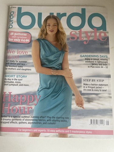 Burda magazine may 2016 sewing - may,