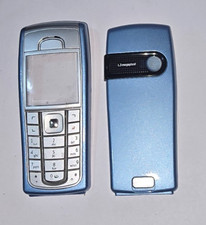 New Vodafone Nokia 6230i Blue Front Fascia Battery Cover Housing + Keypad