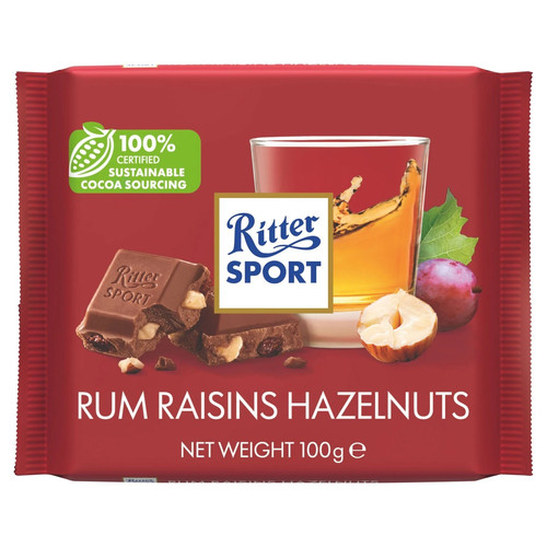 Ritter sport rum raisin - sport,