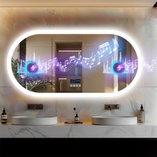 Large Bluetooth LED Bathroom
