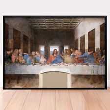 Leonardo da Vinci's The Last Supper Print Poster