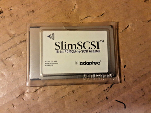 Slimscsi bit pcmcia scsi - 16-bit, pcmcia-to-scsi