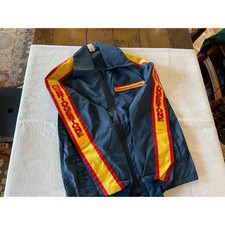 Vintage 70s Bridgestone Racing Jacket by Swingster – Navy Blue Pit Crew Style 
