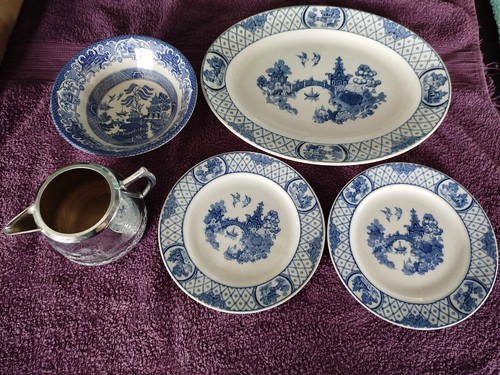 Willow pattern china - willow,