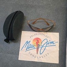 Maui Jim Sport Hurricane Amber Sunglasses And Case
