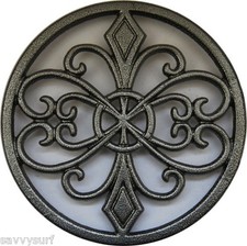 Vintage Grey Cast Iron Trivet