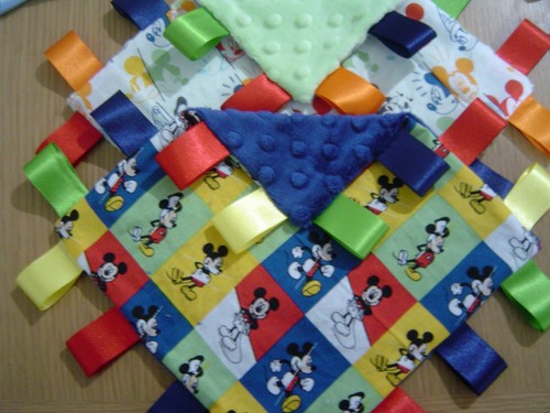 Mickey mouse taggy - taggy, blankets