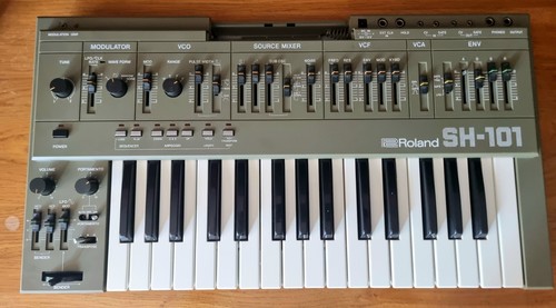Vintage roland 101 - roland, sh-101