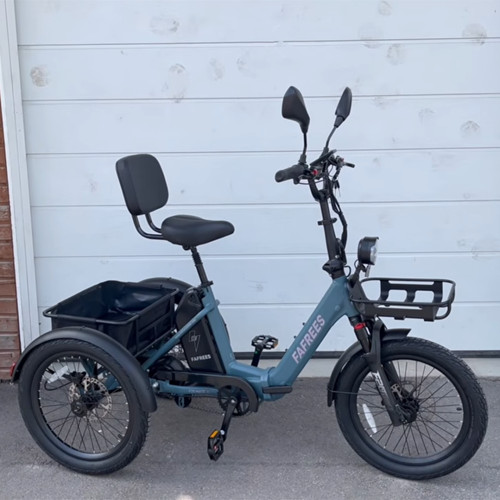 Folding electric tricycle - 20",