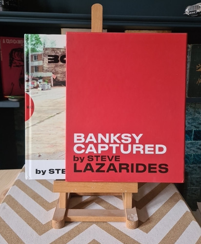 Signed banksy captured steve - banksy,