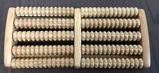 Wooden Foot Roller Massager
