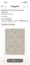 Blackthorn Ivory Flatwoven Rug